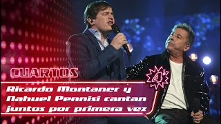 Ricardo Montaner y Nahuel Pennisi cantan juntos por primera vez en La Voz Argentina 2021