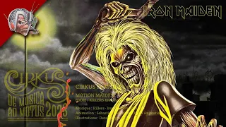 MOTION MAIDEN 🎬 Iron Maiden ''EDDIE/KILLERS SEQUENCE'' (screaming victim)