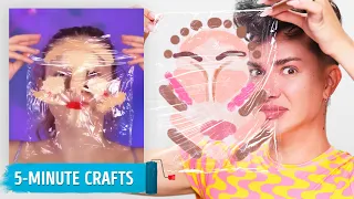 ROASTING 5 MINUTE CRAFTS MAKEUP HACKS!