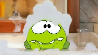 Bath Time | Om Nom Stories - Cut The Rope | Funny Baby Cartoons | Moonbug