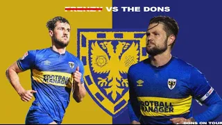 Franchise FC VS AFC Wimbledon Vlog