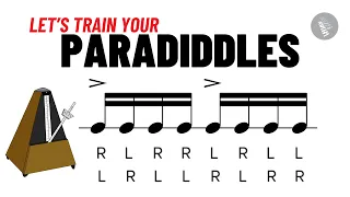 Paradiddle Trainer For Drummers - 16 Tempos 🥁