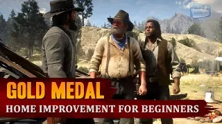 Red Dead Redemption 2 - Mission #98 - Home Improvement for Beginners [Gold Medal]