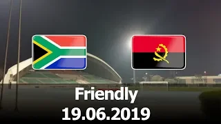 South Africa vs Angola - International Friendly - PES 2019