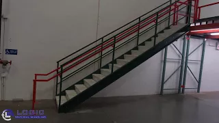 Rack Supported Mezzanine Time Lapse