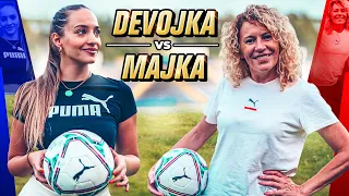 DEVOJKA VS MAJKA - FUDBALSKI IZAZOVI