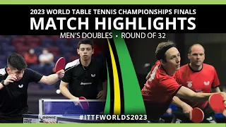 Drinkhall/Pitchford vs Burgos/Gomez | MD R32 | 2023 ITTF World Table Tennis Championships Finals