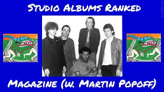 Studio Albums Ranked - Magazine (w. Martin Popoff) | bicyclelegs