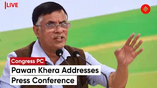 LIVE: Congress Leader Pawan Khera Addresses Press Conference At Congress HQ In New Delhi