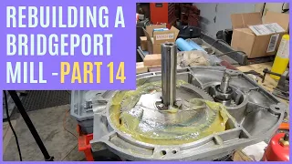 Assembling the Bridgeport Mill Gears, Belts and Motor