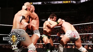 Gargano & Ciampa vs The Revival - NXT Tag Team Title Match: NXT TakeOver: Brooklyn II on WWE Network
