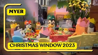 Melbourne Christmas Windows at Myer 2023 | Melbourne Christmas 2023 #melbourneevents #christmas