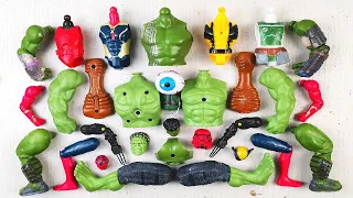 Merakit Mainan Hulk Smash, Hulk Ragnarok, Wolverine, Starwars, Vision dan Siren head | Avengers Toy