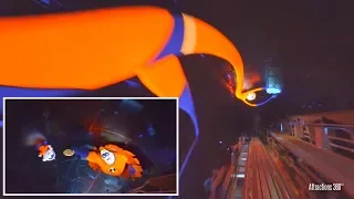 [4K] Incredibles Coaster Ride at Night - Disney California Adventure - Incredicoaster