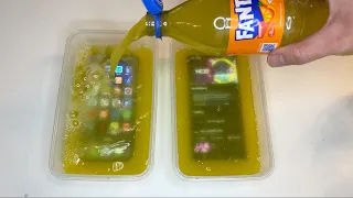 iPhone 15 Pro Max vs Samsung Galaxy S24 Ultra - FANTA FREEZE Test! 9 Hours! WOW!