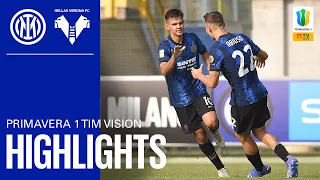 INTER 3-0 HELLAS VERONA | U19 HIGHLIGHTS | CAMPIONATO PRIMAVERA 1 TIM 🥳⚫🔵