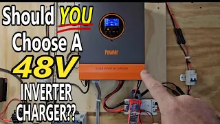 12V vs 48V Part 1:  WHY 48V MIGHT Be the BETTER Choice For YOU - PowMr 48V 5000W  Inverter/Charger