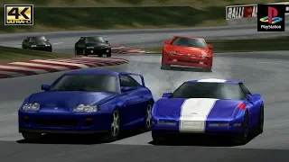 Gran Turismo - Gameplay PSX / PS1 / PGXP / Widescreen 4k 2160p (Beetle HW)