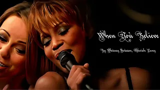 Whitney Houston, Mariah Carey - When You Believe (Lyrics)