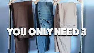 The Only 3 Pants You Need