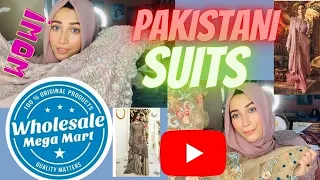 Pakistani Suit review | wholesale Mega Mart | #wholesalemegamart #pakistanisuit #pakistanisuitindia