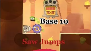 King of Thieves Base 10 - All Saw Jumps