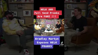 BRADLEY MARTYN SAYS NELK PRANK IS NOT REAL