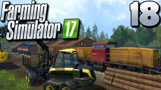 HEFTIG WIEVIEL GELD MAN MIT DEM ZUG MACHT!  - LANDWIRTSCHAFTS SIMULATOR 2017 #18 | GAMERSTIME