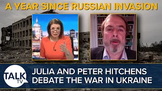 Julia Hartley-Brewer and Peter Hitchens' fascinating clash over the war in Ukraine