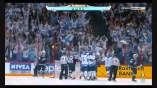 Finland vs USA 3-2 IIHF Ice Hockey 2012