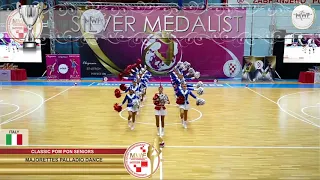 CLASSIC POM PON SENIOR SILVER MEDALIST: MAJORETTES PALLADIO DANCE, ITALY