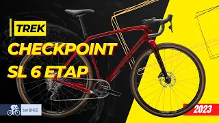 TREK Checkpoint SL 6 eTap (2023) Touring Bike: The Perfect Balance of Speed, Strength, and Stability