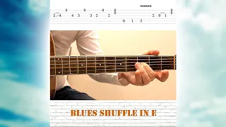 Shuffle Blues in E