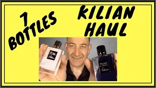 Killian Fragrance Haul Top 7 Bottles | High End Perfume Haul