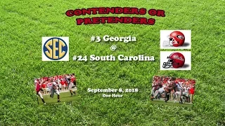 2018 Georgia @ South Carolina One Hour