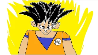 Goku kills someone with a shotgun then hits the griddy