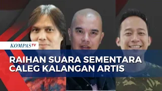 Perolehan Sementara Suara Caleg Kalangan Artis