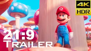 [21:9] The Super Mario Bros (2023) Ultrawide 4K HDR Trailer (Upscaled) | UltrawideVideos
