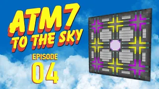 Minecraft ATM7: To The Sky - Ep04 - P2P & Autocrafting With Applied Energistics 2