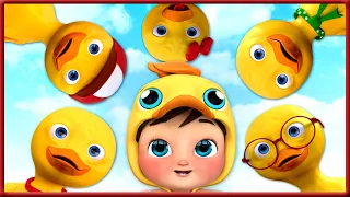Пять Маленьких Утят - Детские Песни - Считалочка для детей | Banana Cartoon Preschool |Сборник