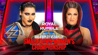 WWE 2K23 ROYAL RUMBLE RHEA RIPLEY VS BAYLEY - SMACKDOWN WOMEN’S CHAMPIONSHIP