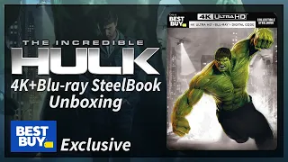 The Incredible Hulk Best Buy Exclusive 4K+2D Blu-ray SteelBook Unboxing