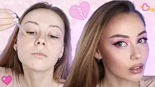 Valentine's day MAKEUP TUTORIAL | МАКИЯЖ на День Святого Валентина 💖