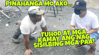 TUHOD ANG NAG SISILBING PAA || DADDY FRANKIE