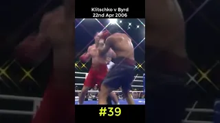 Wladimir Klitschko's KOs | #39 Klitschko v Byrd | Fight Shorts