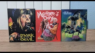 Mother's Day / Mark of the Devil / Magic Crystal 4K UHD Blu-Ray Unboxing - Vinegar Syndrome