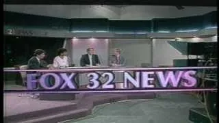 segment from first newscast  WFLD 1987