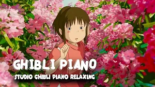 Favorite Songs From Ghibli Movies 🍀 Spirited Away, My Neighbor Totoro💎 Piano / Rest / Sleep