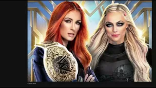 Becky Lynch VS Liv Morgan WWE Queen And King of the Ring #wwe #wwekingandqueen