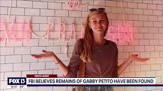 FBI believes remains of Gabby Petito have been found